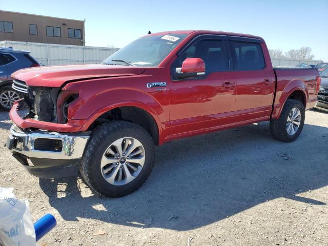 1FTEW1E52LKE05395 - 2020 FORD F150 SUPERCREW RED photo 1