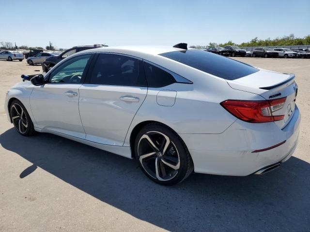 1HGCV1F30MA033488 - 2021 HONDA ACCORD SPORT WHITE photo 2