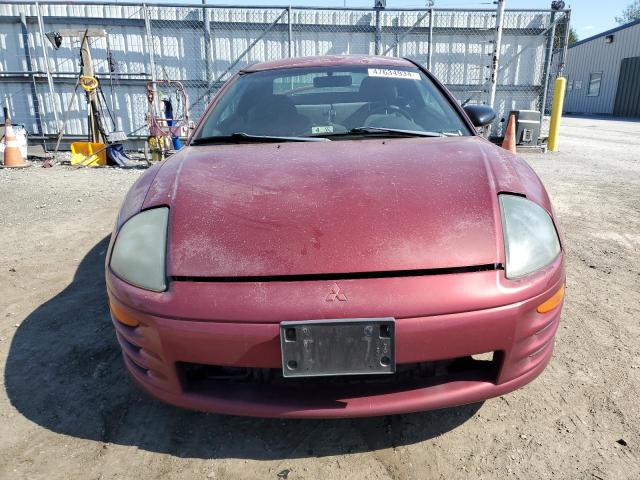 4A3AC44G31E177055 - 2001 MITSUBISHI ECLIPSE GS MAROON photo 5