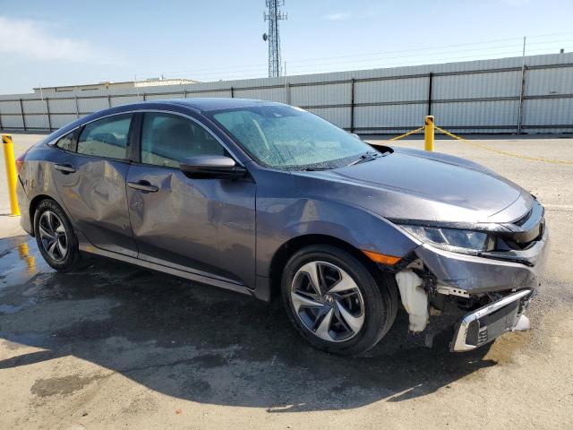 19XFC2F60LE207895 - 2020 HONDA CIVIC LX GRAY photo 4