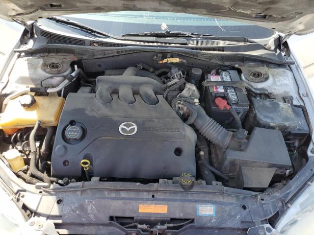 1YVHP82D555M50762 - 2005 MAZDA 6 S SILVER photo 12