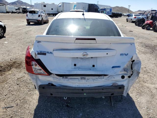 3N1CN7AP4FL851266 - 2015 NISSAN VERSA S WHITE photo 6