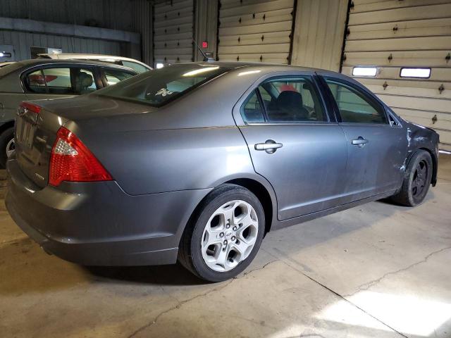 3FAHP0HG2BR292940 - 2011 FORD FUSION SE GRAY photo 3