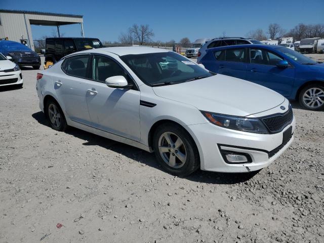 KNAGM4A75F5556335 - 2015 KIA OPTIMA LX WHITE photo 4