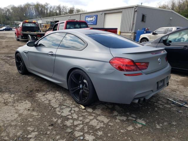 WBSLX9C53ED160046 - 2014 BMW M6 GRAY photo 2