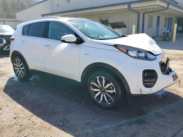 KNDPNCAC6H7281993 - 2017 KIA SPORTAGE EX WHITE photo 4