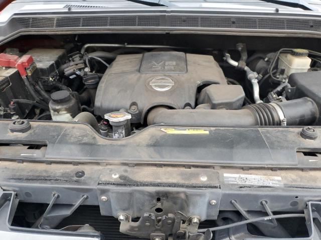 1N6BA0EC4DN314488 - 2013 NISSAN TITAN S 勃艮第红 照片 11