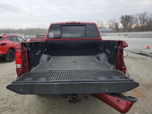 1N6BA0EC4DN314488 - 2013 NISSAN TITAN S 勃艮第红 照片 6