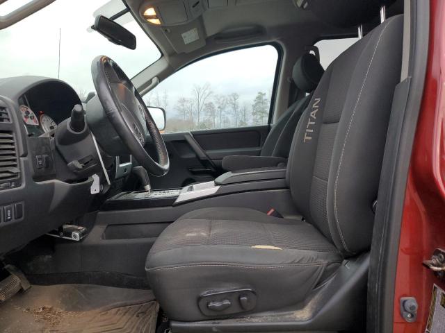 1N6BA0EC4DN314488 - 2013 NISSAN TITAN S 勃艮第红 照片 7