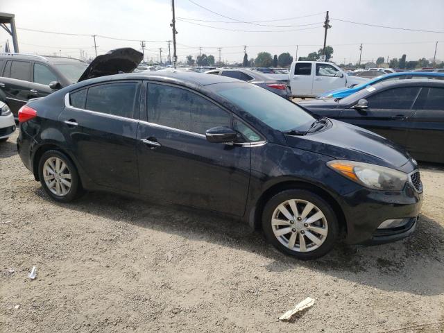 KNAFX4A88E5208037 - 2014 KIA FORTE EX BLACK photo 4