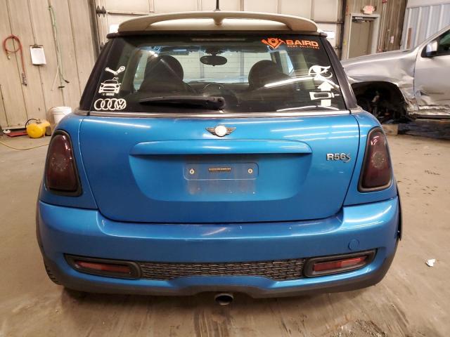 WMWSV3C54CTY25414 - 2012 MINI COOPER S BLUE photo 6