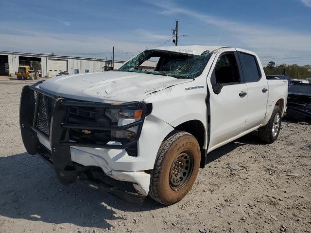 1GCPDBEK6NZ577403 - 2022 CHEVROLET SILVERADO K1500 CUSTOM WHITE photo 1