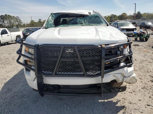 1GCPDBEK6NZ577403 - 2022 CHEVROLET SILVERADO K1500 CUSTOM WHITE photo 5