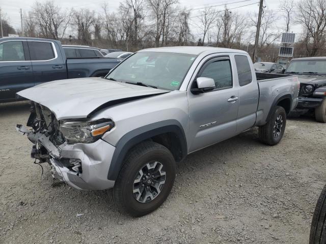 3TYSZ5AN0LT000110 - 2020 TOYOTA TACOMA ACCESS CAB ვერცხლისფერი ფოტო 1