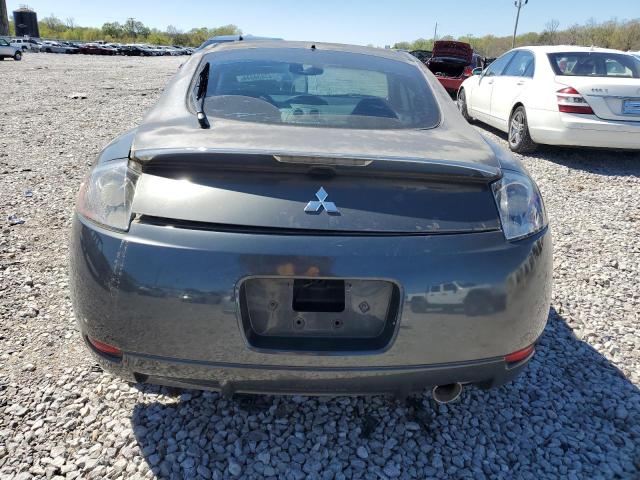 4A3AK34T86E030599 - 2006 MITSUBISHI ECLIPSE GT GRAY photo 6