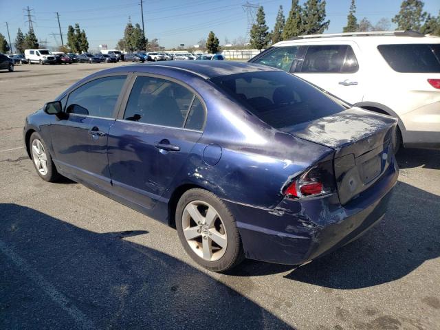 1HGFA16866L060917 - 2006 HONDA CIVIC EX BLUE photo 2