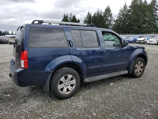 5N1AR18WX6C600794 - 2006 NISSAN PATHFINDER LE ლურჯი ფოტო 3