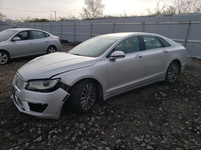 3LN6L5A97HR647613 - 2017 LINCOLN MKZ PREMIERE SILVER photo 1