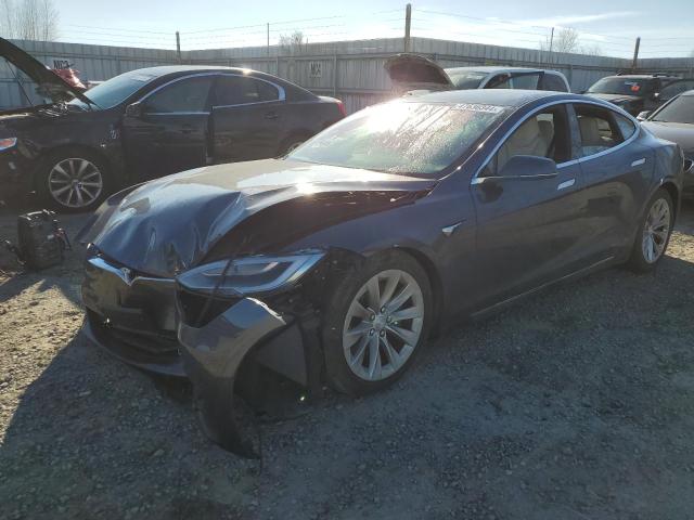 5YJSA1E20KF347810 - 2019 TESLA MODEL S ნაცრისფერი ფოტო 1