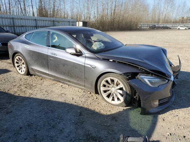 5YJSA1E20KF347810 - 2019 TESLA MODEL S GRAY photo 4