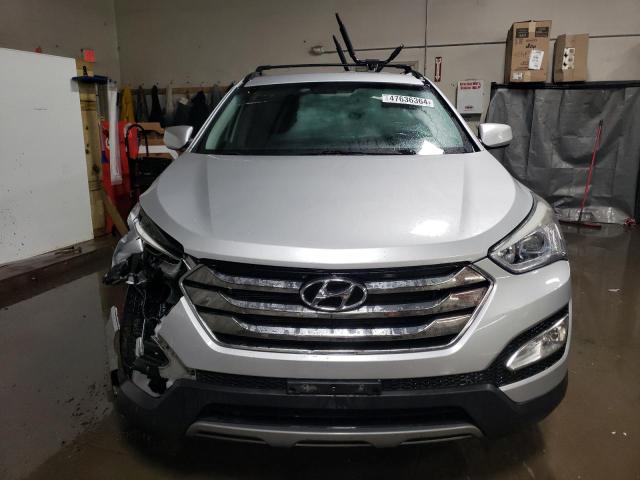 5XYZU3LB0EG196727 - 2014 HYUNDAI SANTA FE S SILVER photo 5