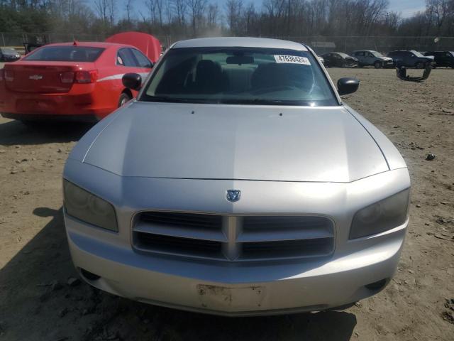 2B3KA43G57H785290 - 2007 DODGE CHARGER SE SILVER photo 5