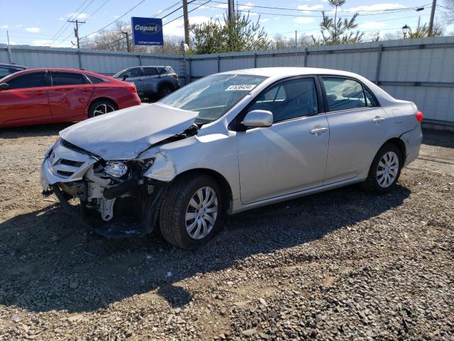 2T1BU4EE5CC797204 - 2012 TOYOTA COROLLA BASE SILVER photo 1