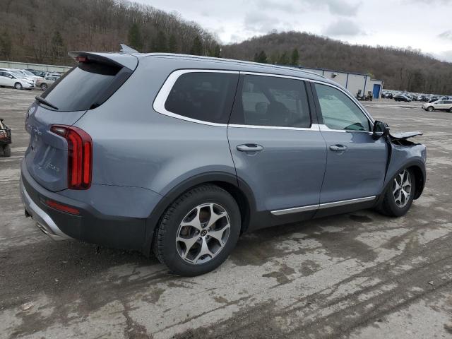 5XYP3DHC3MG114506 - 2021 KIA TELLURIDE EX GRAY photo 3