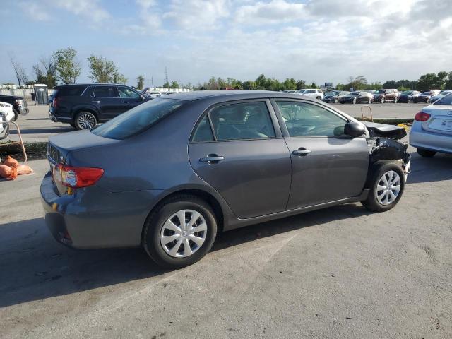 JTDBU4EE6B9133336 - 2011 TOYOTA COROLLA BASE GRAY photo 3