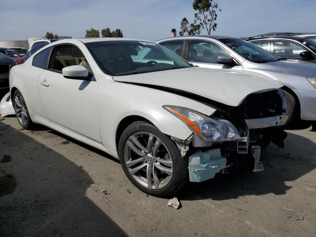 JNKCV64E18M129908 - 2008 INFINITI G37 BASE WHITE photo 4