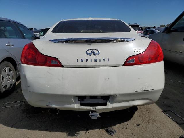 JNKCV64E18M129908 - 2008 INFINITI G37 BASE WHITE photo 6