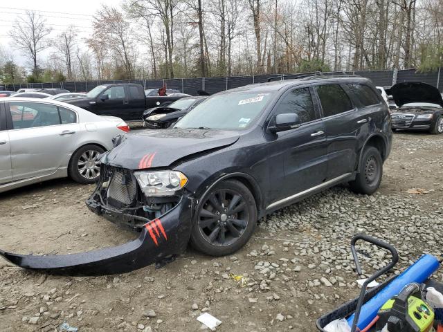 1C4RDJDG5DC654277 - 2013 DODGE DURANGO CREW BLUE photo 1