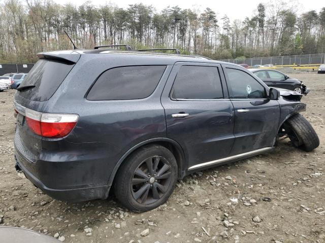 1C4RDJDG5DC654277 - 2013 DODGE DURANGO CREW BLUE photo 3