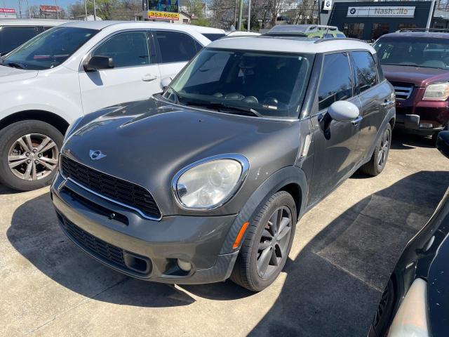 WMWZC3C54BWH97764 - 2011 MINI COOPER S COUNTRYMAN GRAY photo 2