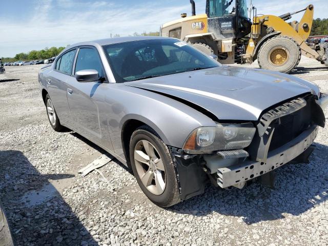 2C3CDXBG2EH130518 - 2014 DODGE CHARGER SE SILVER photo 4