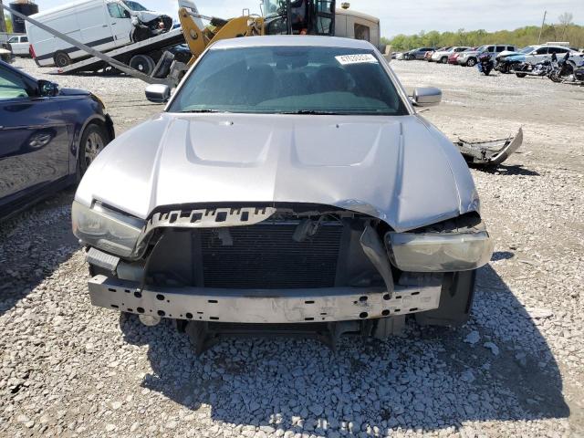 2C3CDXBG2EH130518 - 2014 DODGE CHARGER SE SILVER photo 5