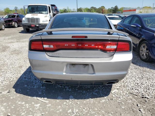 2C3CDXBG2EH130518 - 2014 DODGE CHARGER SE SILVER photo 6