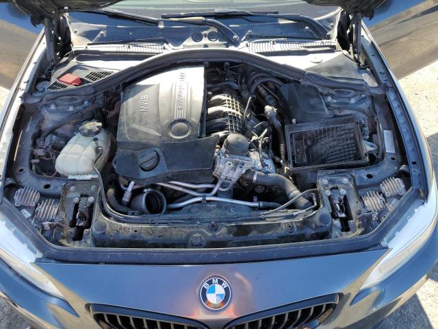 WBA1J7C52GV359202 - 2016 BMW M235I GRAY photo 11