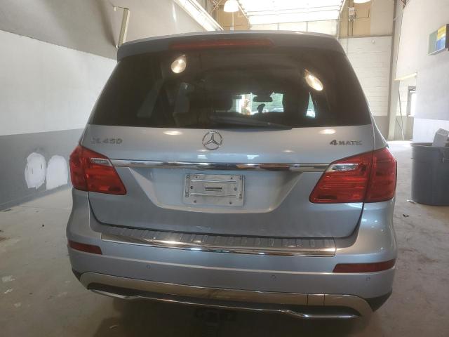 4JGDF7CE6EA407558 - 2014 MERCEDES-BENZ GL 450 4MATIC SILVER photo 6