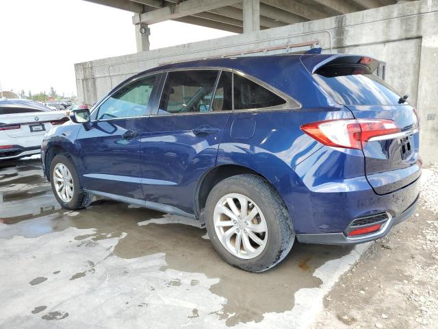 5J8TB3H54JL012128 - 2018 ACURA RDX TECHNOLOGY BLUE photo 2