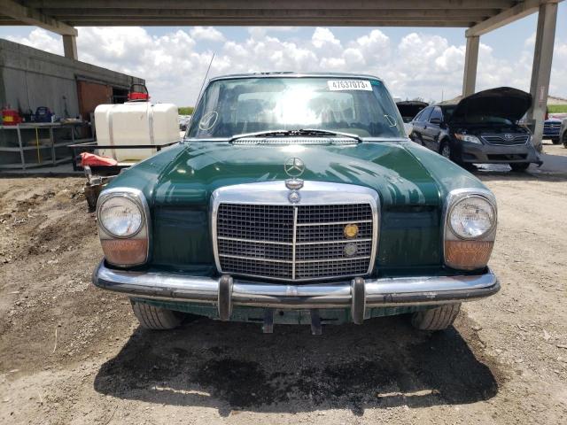 11511010218392 - 1972 MERCEDES-BENZ 220D GREEN photo 5