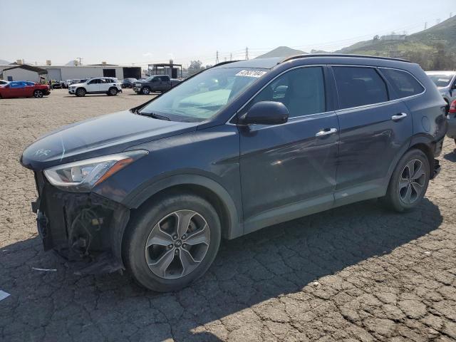 KM8SM4HF7FU111400 - 2015 HYUNDAI SANTA FE GLS GRAY photo 1