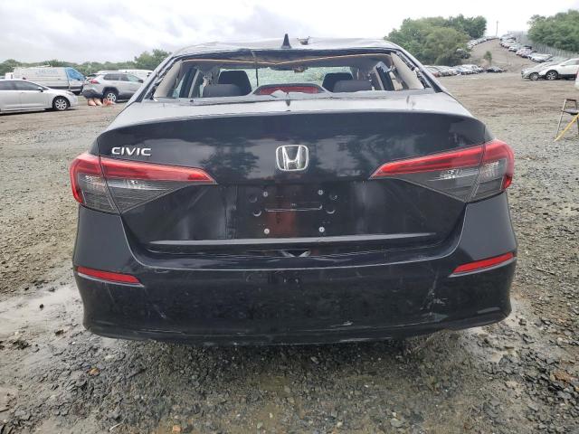 2HGFE1F7XNH320789 - 2022 HONDA CIVIC EX BLACK photo 6
