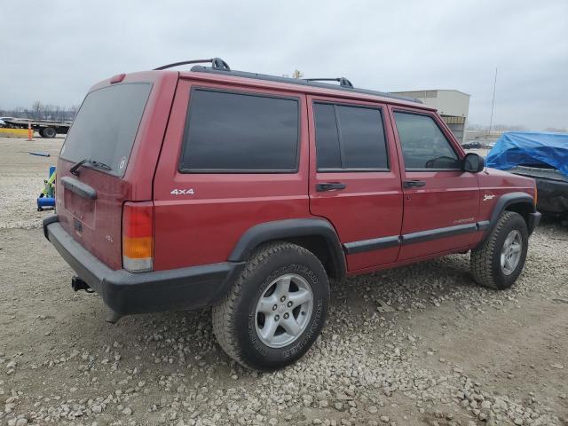 1J4FJ68S6WL263613 - 1998 JEEP CHEROKEE SPORT MAROON photo 3