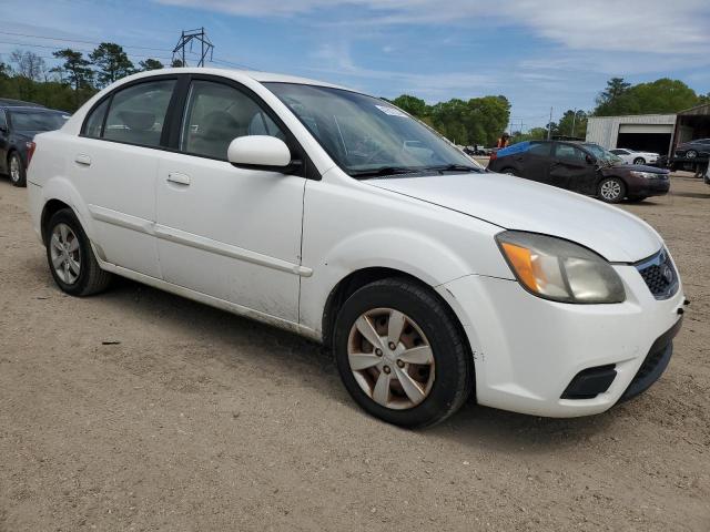 KNADH4A31A6678133 - 2010 KIA RIO LX WHITE photo 4