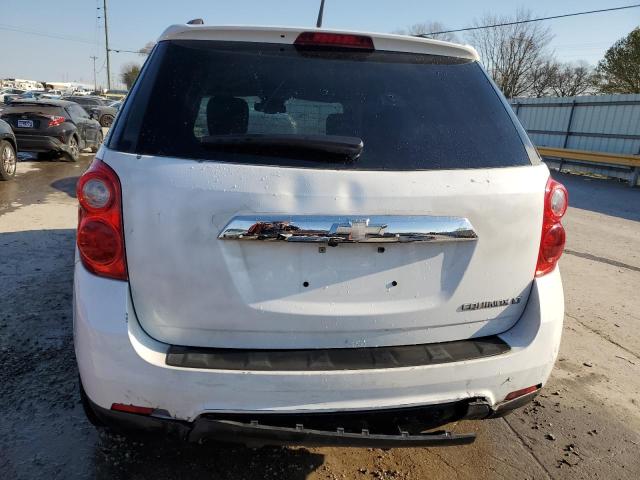 2GNALDEK3D6103110 - 2013 CHEVROLET EQUINOX LT WHITE photo 6