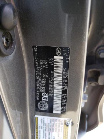 2T1KR32EX5C913127 - 2005 TOYOTA COROLLA MA XR GRAY photo 12