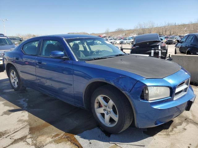 2B3CA4CV7AH210764 - 2010 DODGE CHARGER BLUE photo 4