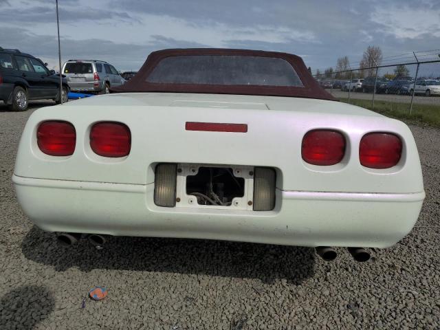 1G1YY3180H5122642 - 1987 CHEVROLET CORVETTE WHITE photo 6