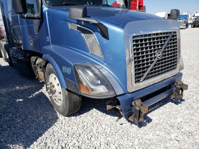 4V4NC9EG7EN153464 - 2014 VOLVO VN VNL BLUE photo 9